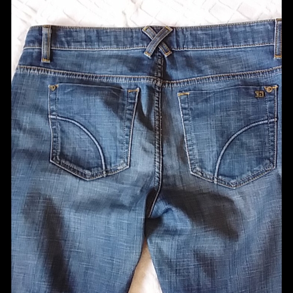 Joe's Jeans, mid rise slim crop, medium indigo - Picture 5 of 6